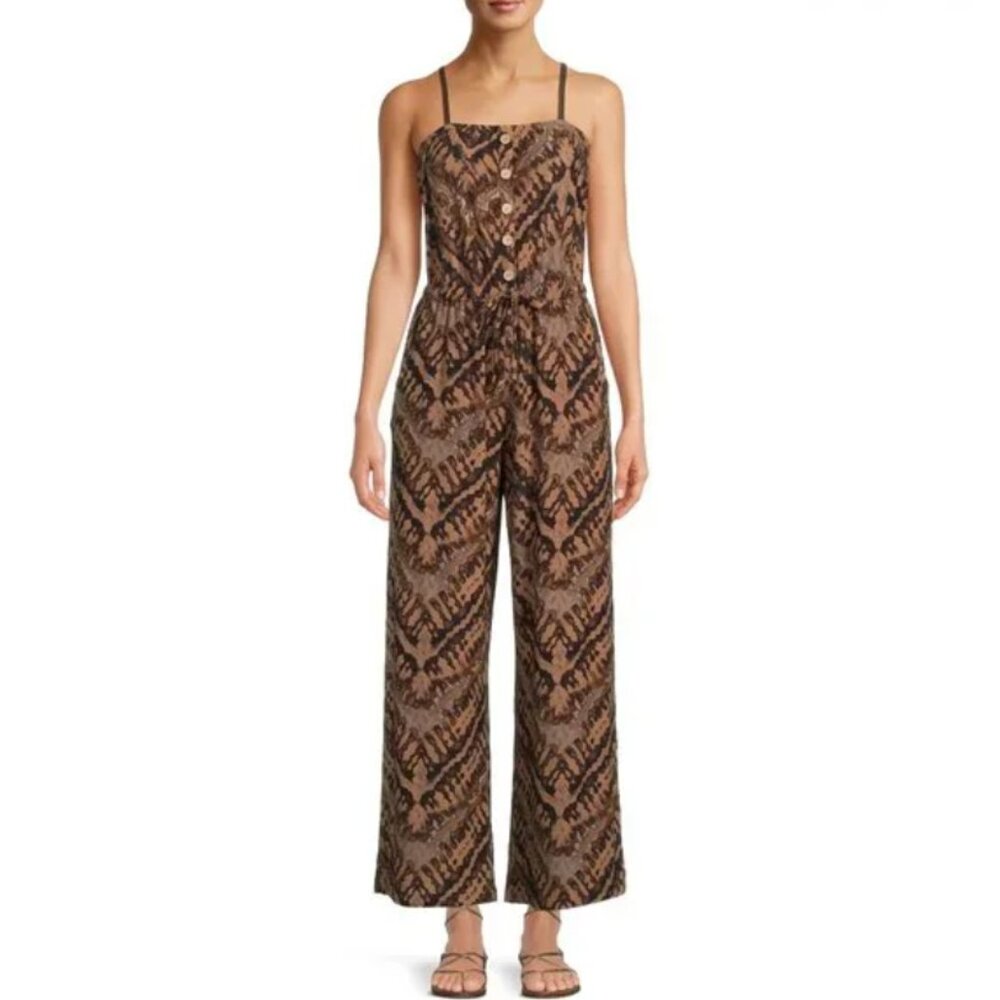 No Boundaries Juniors’ Strapless Jumpsuit XL